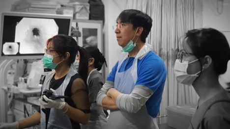 Modern medical facility